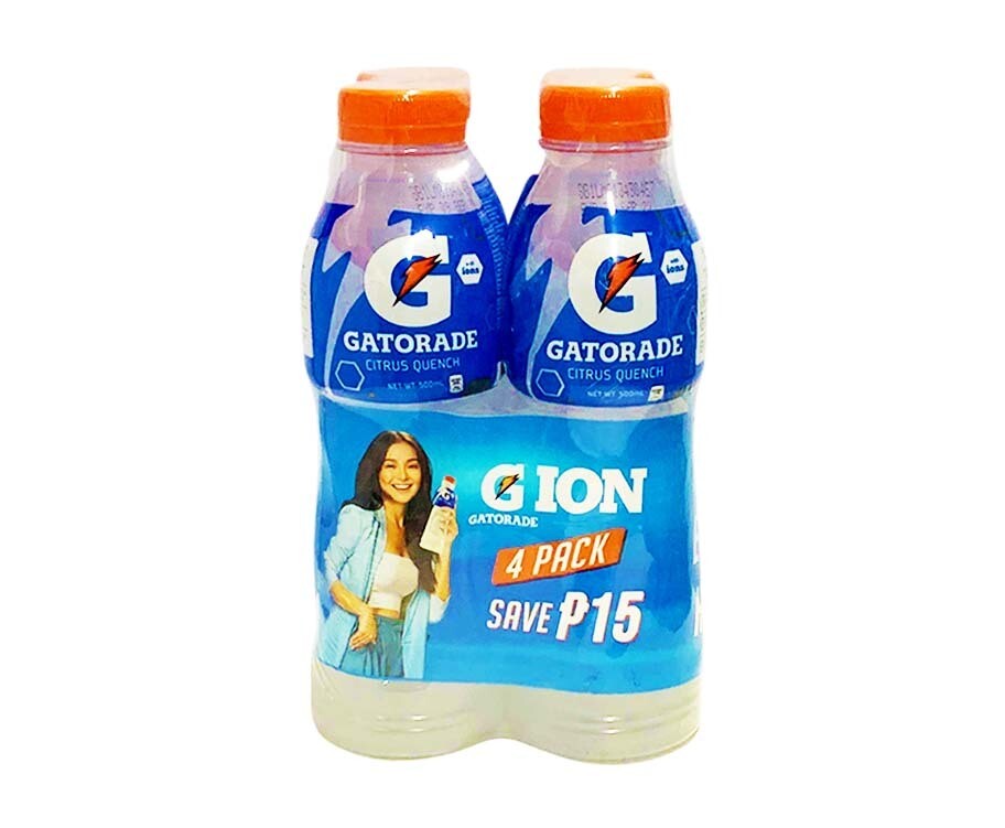 Gatorade Ion Citrus Quench (4 Packs x 500mL)