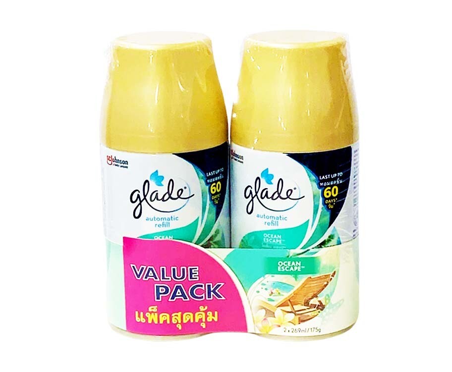 Glade Automatic Refill Ocean Escape Value Pack (2 Packs x 269mL)
