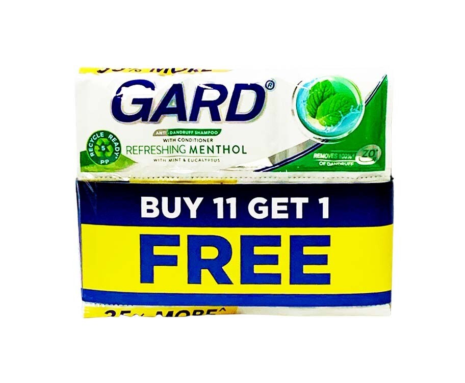 Gard AntiDandruff Shampoo with Conditioner Refreshing Menthol with
