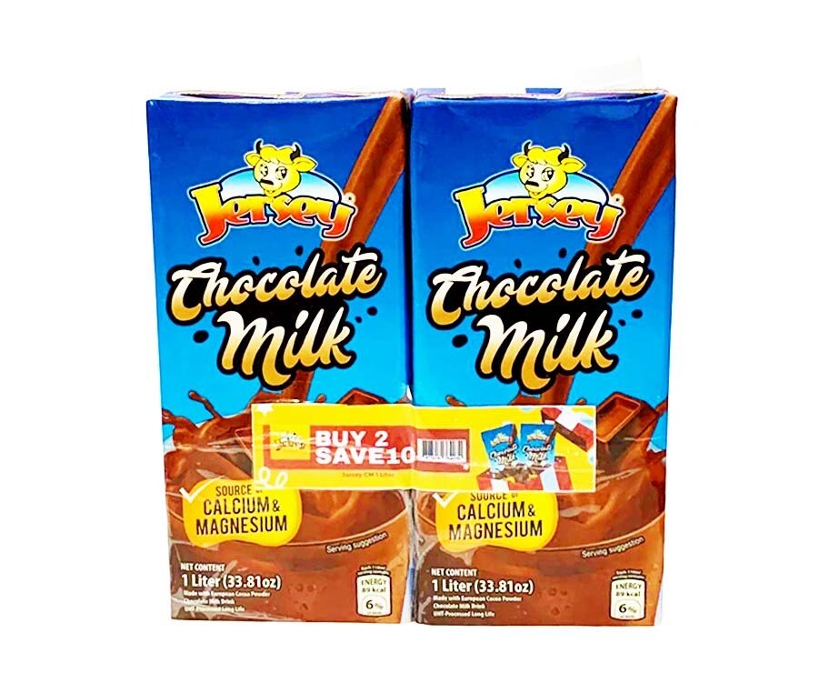 Jersey Chocolate Milk Drink (2 Packs x 1L)