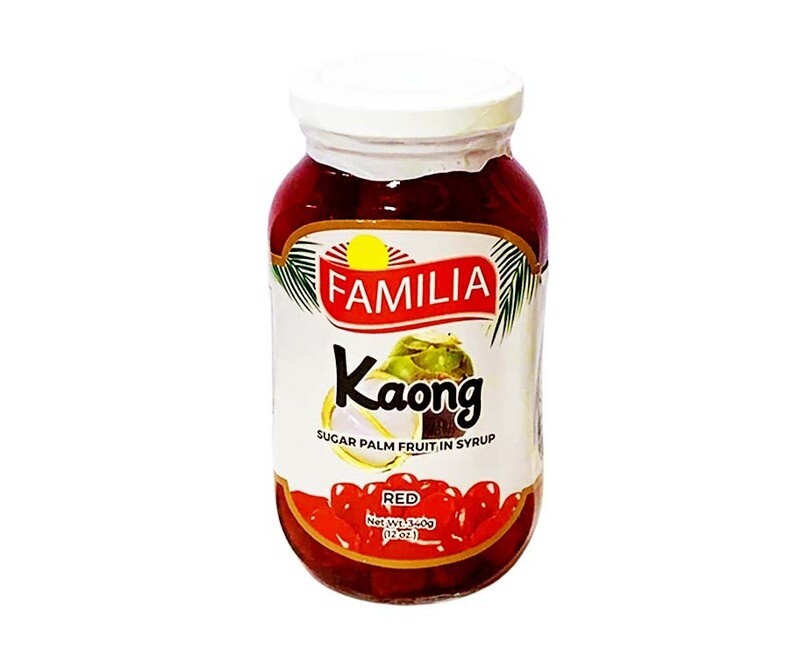 Familia Kaong Sugar Palm Fruit in Syrup Red 12oz (340g)