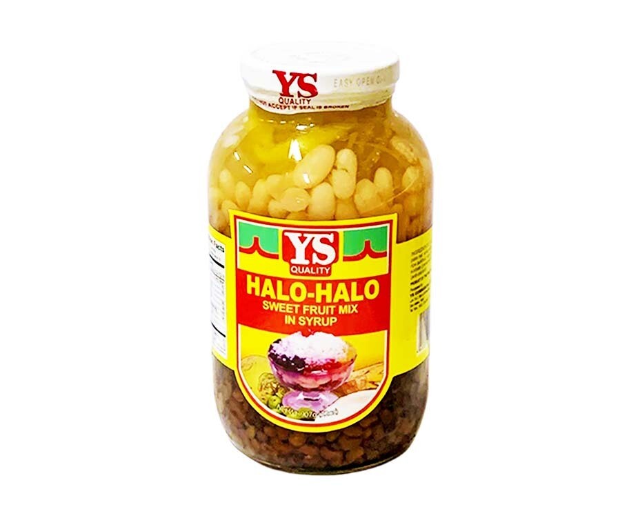 YS Halo-Halo Sweet Fruit Mix in Syrup 32oz (907g)