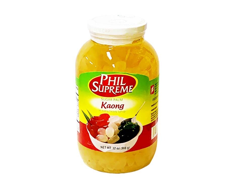 Phil Supreme Sugar Palm Kaong in Extra Heavy Syrup 32oz (908g)