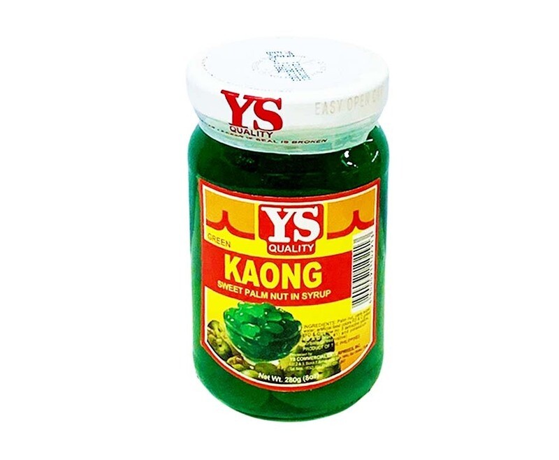 YS Kaong Sweet Palm Nut In Syrup Green 8oz (280g)