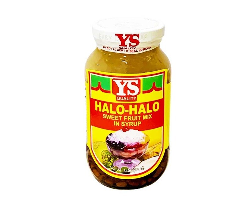 YS Halo-Halo Sweet Fruit Mix in Syrup 12oz (340g)