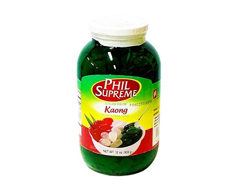 Phil Supreme Sugar Palm Kaong in Extra Heavy Syrup 32oz (908g)