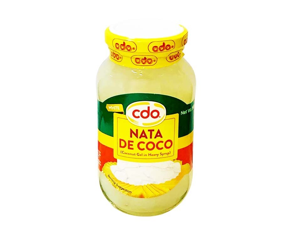 CDO Nata De Coco White (Coconut Gel in Heavy Syrup) 340g