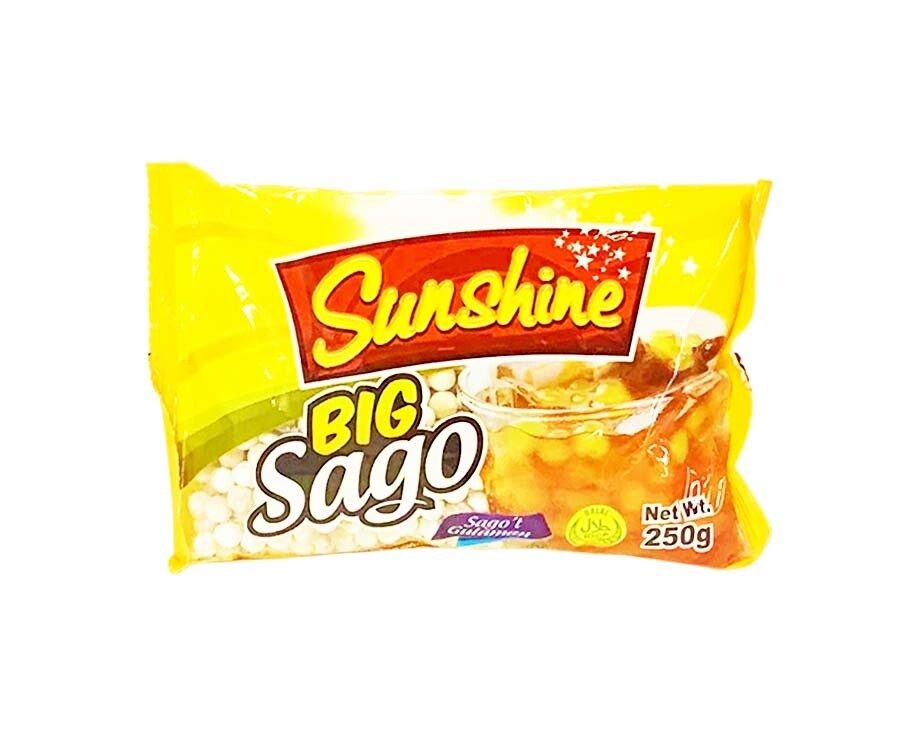 Sunshine Big Sago ​Sago&#39;t Gulaman 250g