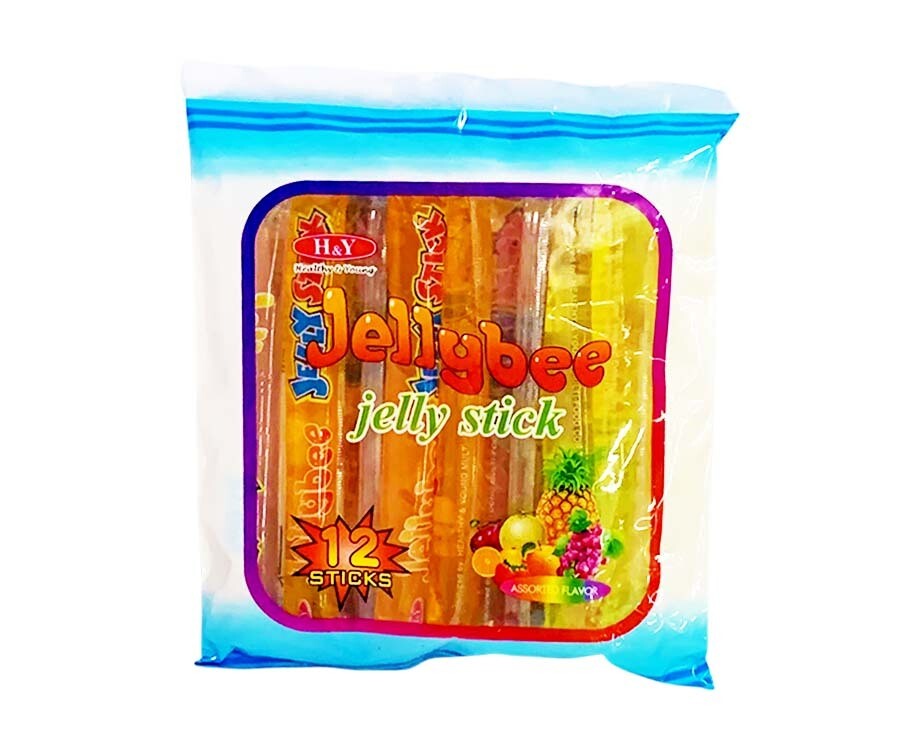 H&amp;Y Jellybee Jelly Stick Assorted Flavor 12 Sticks