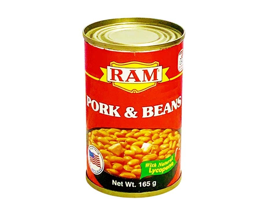 RAM Pork & Beans 165g