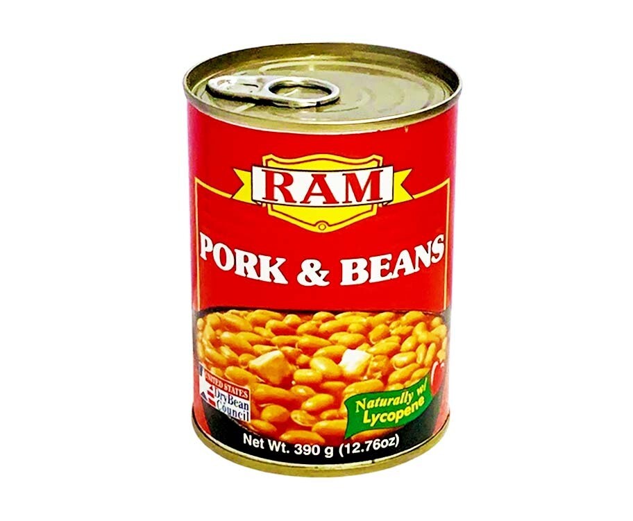 RAM Pork &amp; Beans 12.76oz (390g)