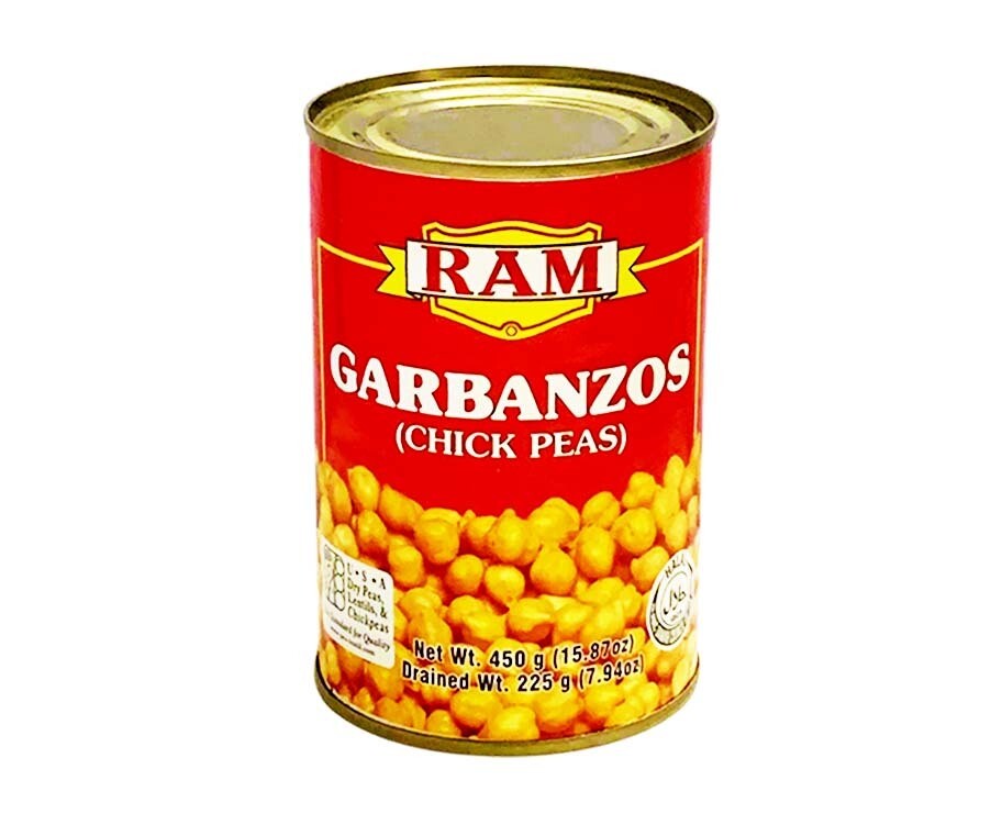 RAM Garbanzos (Chick Peas) 15.87oz (450g)