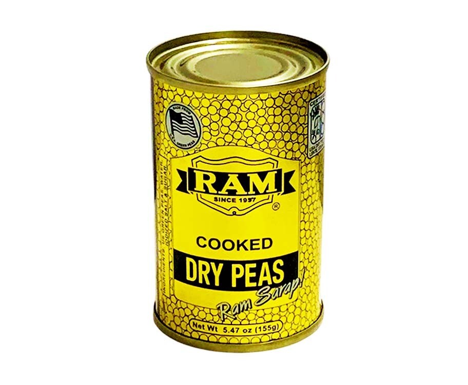 RAM Cooked Dry Peas 5.47oz (155g)