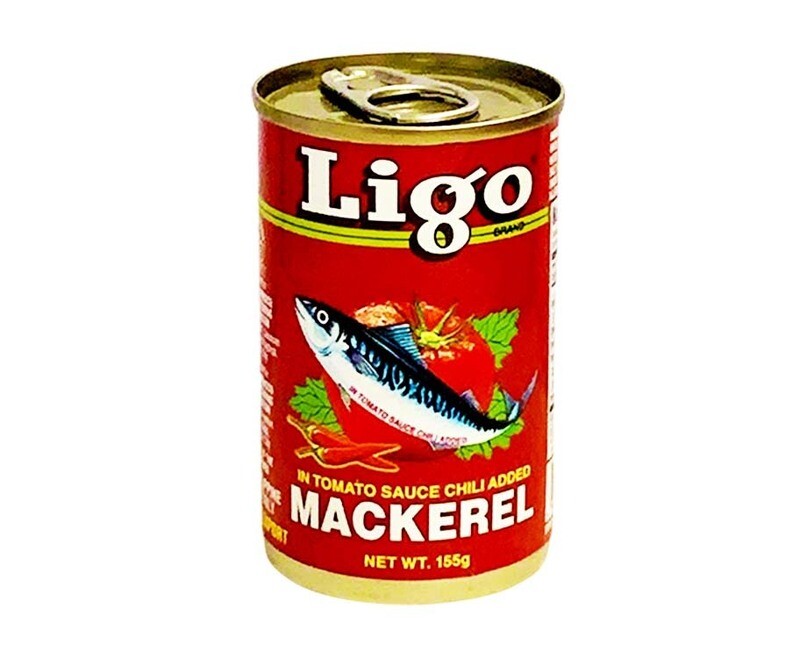 Ligo Mackerel in Tomato Sauce Chili Added 155g