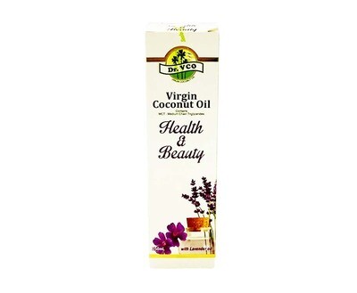 Dr. VCO Virgin Coconut Oil Health & Beauty with Lavender Oil 250mL