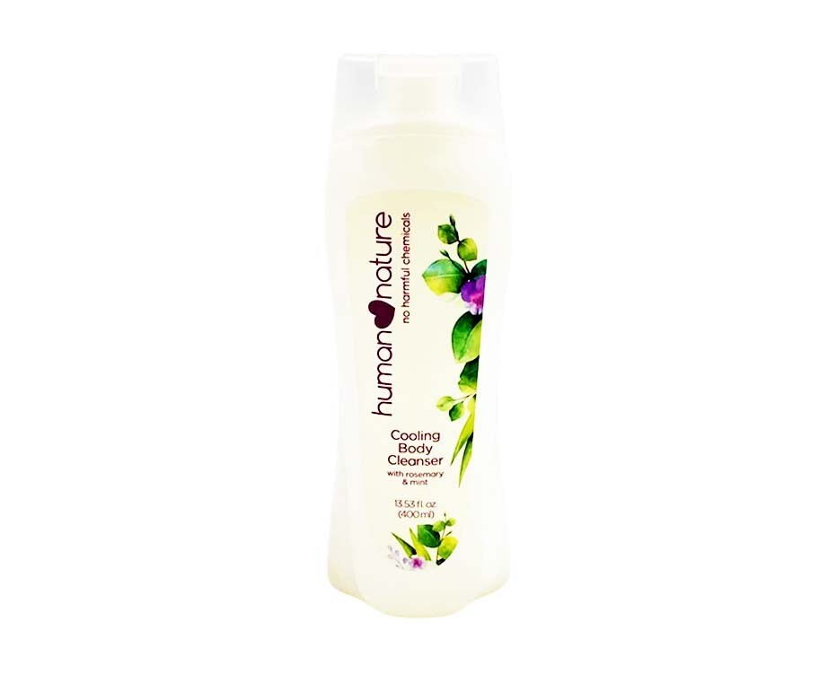 Human Nature Cooling Body Cleanser with Rosemary &amp; Mint 400mL