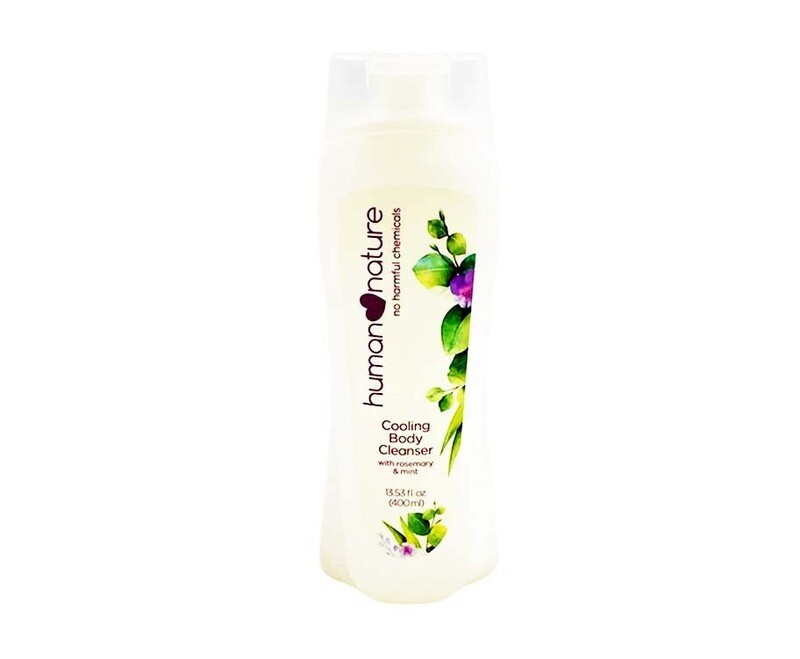 Human Nature Cooling Body Cleanser with Rosemary &amp; Mint 400mL