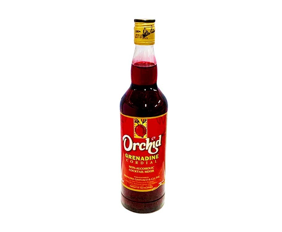 Orchid Grenadine Cordial Non-Alcoholic Cocktail Mixer 700mL