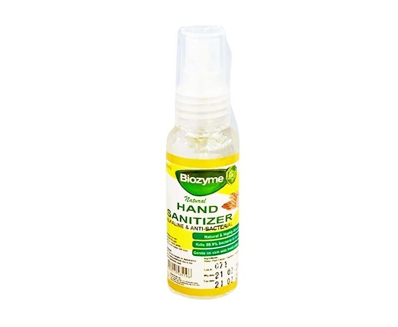 Biozyme Natural Hand Sanitizer Alkaline &amp; Antibacterial 50mL