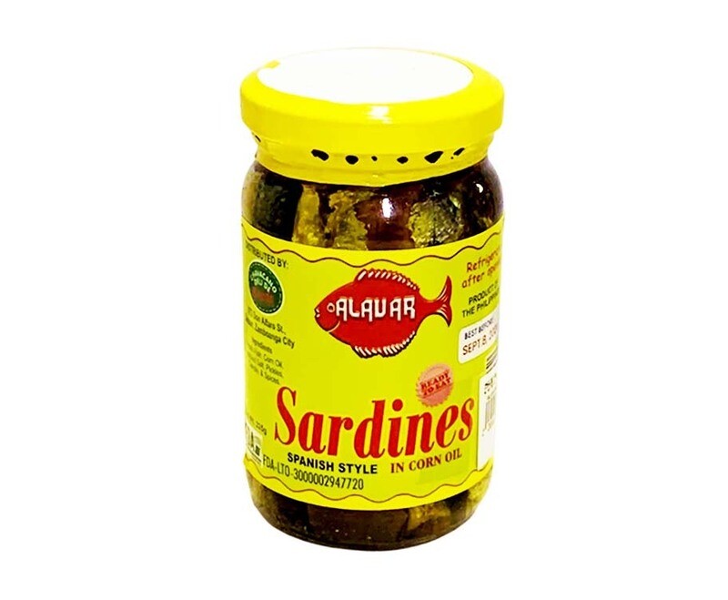 Alavar Spanish Style Sardines in Corn Oil 235g