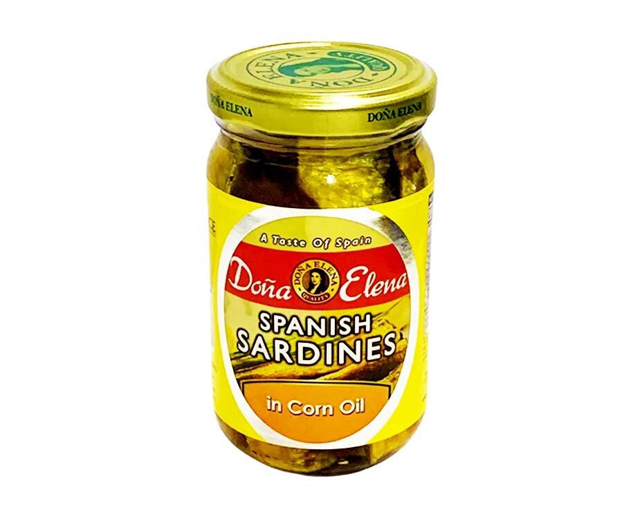 Doña Elena Spanish Sardines in Corn Oil 228g