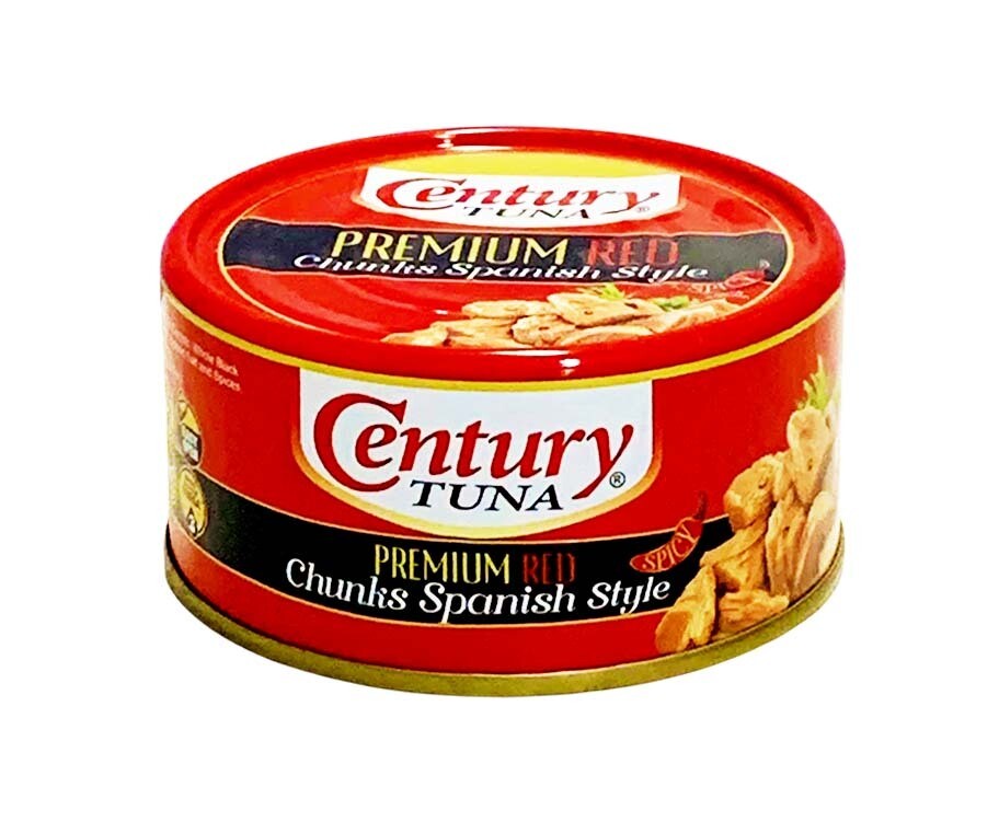 Century Tuna Premium Red Spicy Chunks Spanish Style 184g
