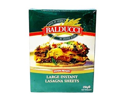 Balducci Pasta Di Semola Di Grano Duro Large Instant Lasagna Sheets 250g