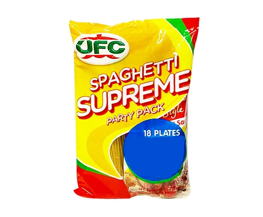 UFC Spaghetti Supreme Party Pack (UFC Spaghetti Sauce 1kg + 1 Pack Pasta) 18 Plates