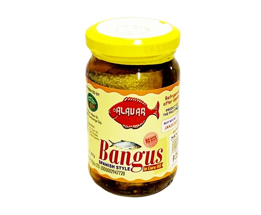 Alavar Spanish Style Bangus in Corn Oil 237g