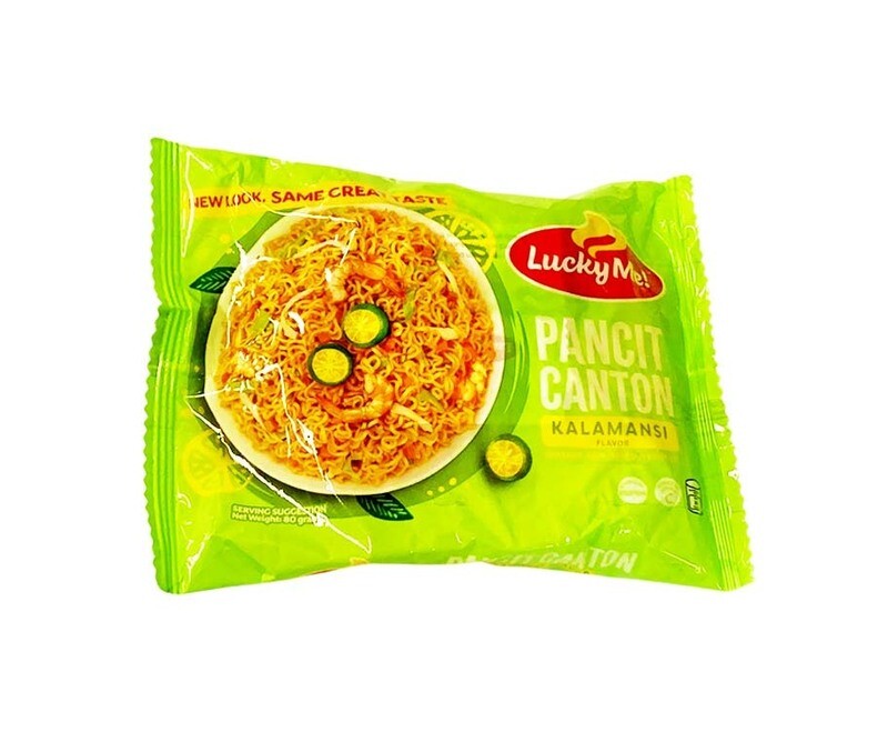 Lucky Me! Instant Pancit Canton Kalamansi Flavor 80g