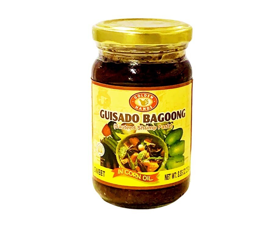 Golden Hands Guisado Bagoong (Sauteed Shrimp Paste) in Corn Oil Sweet 250g