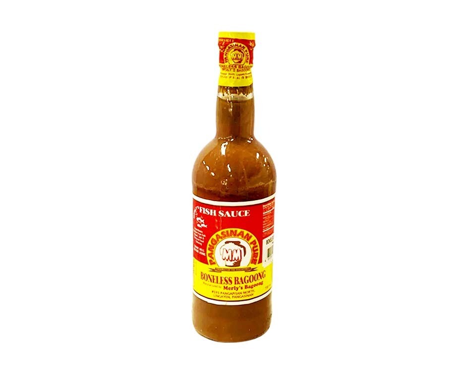 Merly’s Bagoong Fish Sauce Pangasinan Pure Boneless Bagoong 750mL