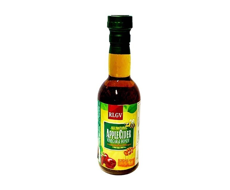 RLGV All Natural Apple Cider Vinegar & Honey with Mother Vinegar 350mL