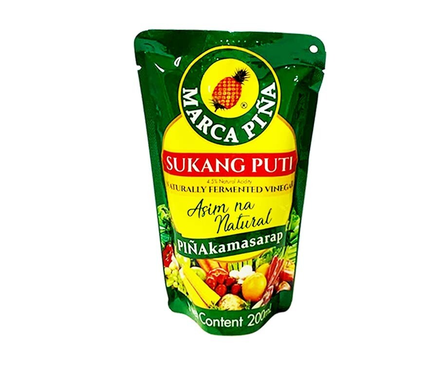 Marca Piña Sukang Puti Naturally Fermented Vinegar 200mL