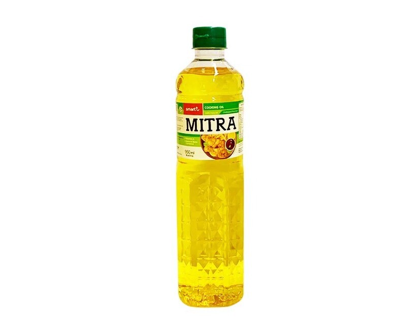 Smart Mitra Cooking Oil Bottle 100% Palm Oil 950mL