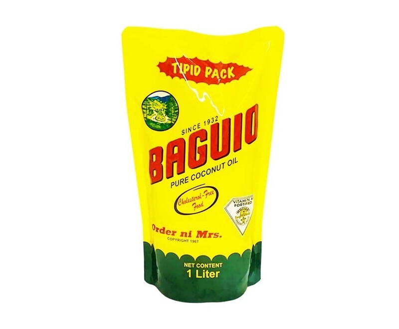 Baguio Pure Coconut Oil Tipid Pack 1L