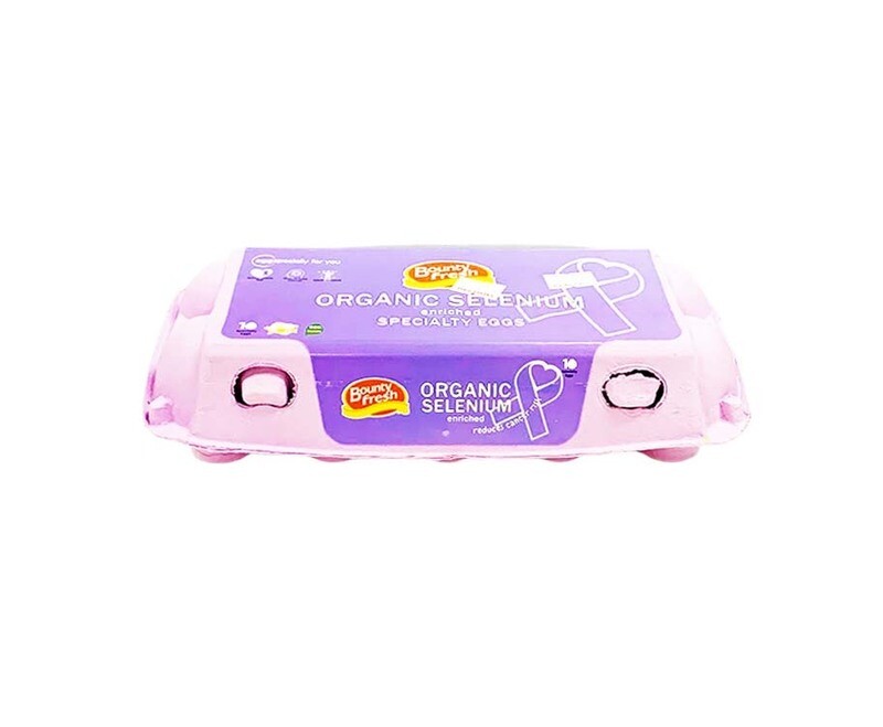 Bounty Fresh Organic Selenium Enriched Specialty Eggs 10 Pieces