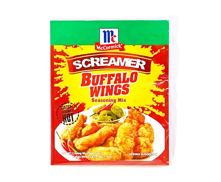 McCormick Screamer Buffalo Wings Seasoning Mix 70g