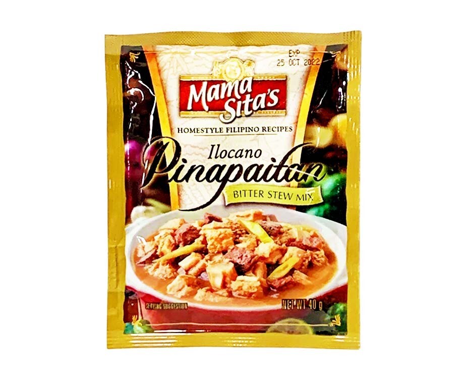 Mama Sita&#39;s Homestyle Filipino Recipes Ilocano Pinapaitan Bitter Stew Mix 40g