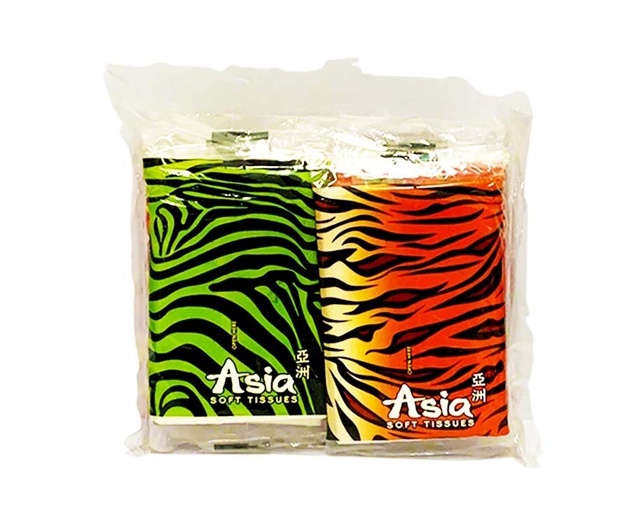Asia Soft Tissues 6 Packs 10 Pulls 20 Sheets