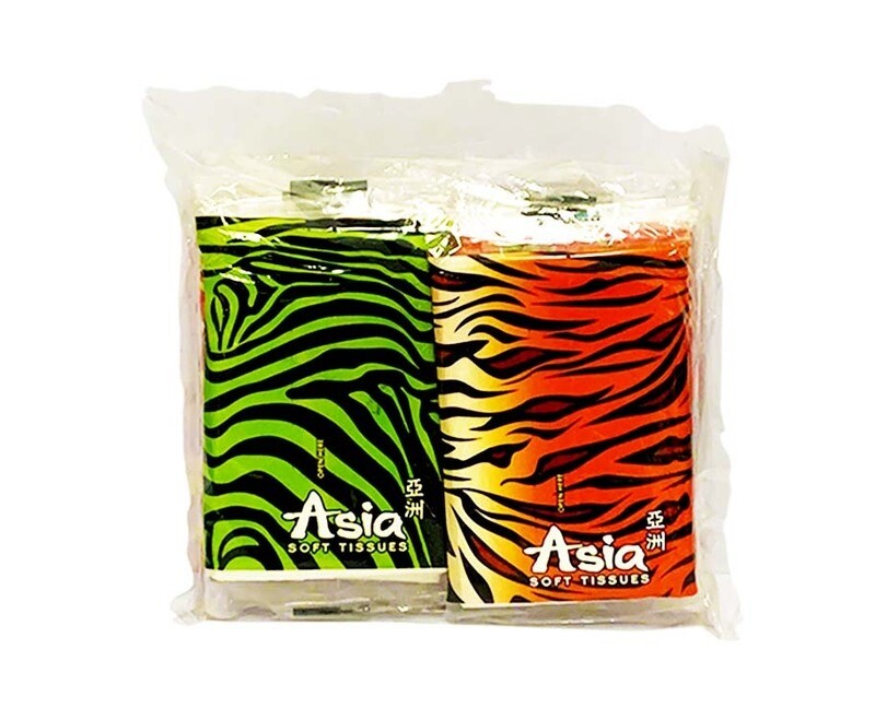 Asia Soft Tissues 6 Packs 10 Pulls 20 Sheets