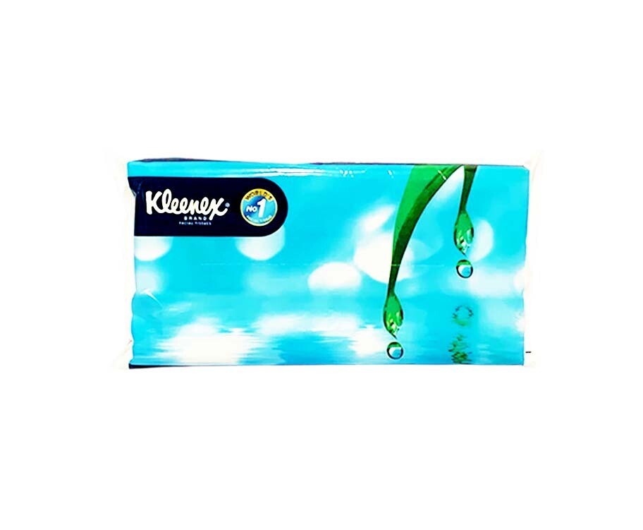 Kleenex Brand Facial Tissues 120 Sheets 2-Ply Tissue 200mm x 200mm