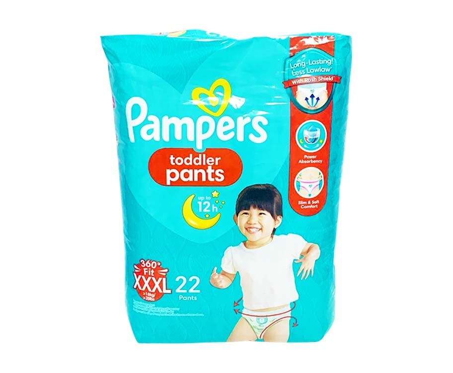 Pampers Toddler Pants 360° Fit XXXL >16kg (>35lbs) 22 Pants