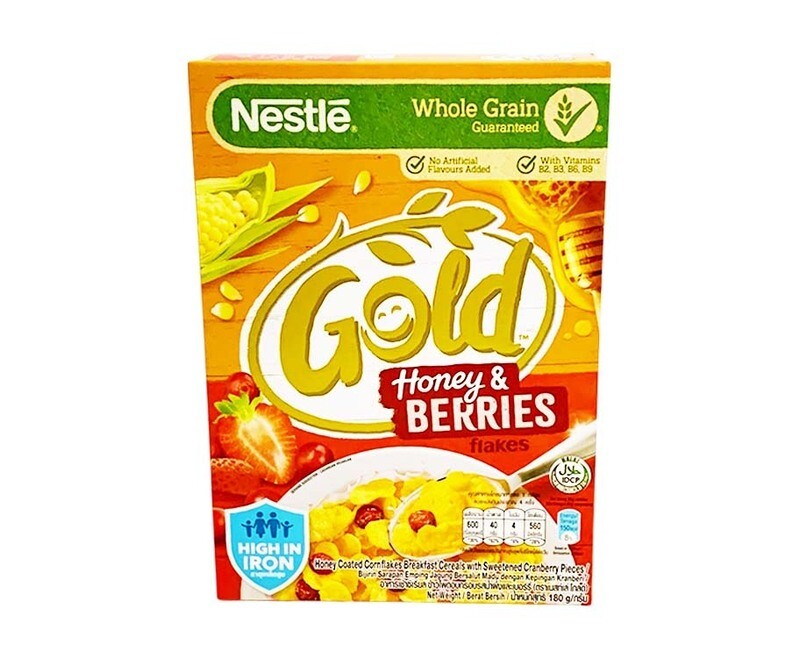 Nestlé Gold Honey &amp; Berries Flakes 180g