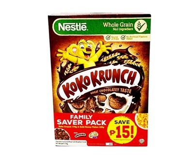 Nestlé Koko Krunch 170g + Nestlé Gold Honey Flakes 220g