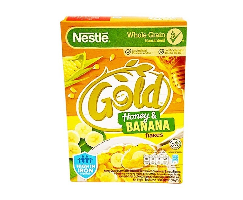 Nestlé Gold Honey &amp; Banana Flakes 180g