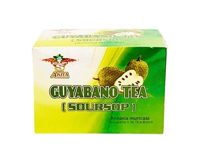 Akita Guyabano Tea (Soursop) Annona Muricata (30 Tea Bags x 1.5g)