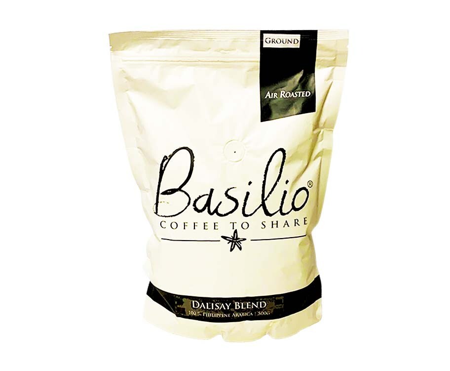 Basilio Coffee To Share Ground Air Roasted Dalisay Blend 500g