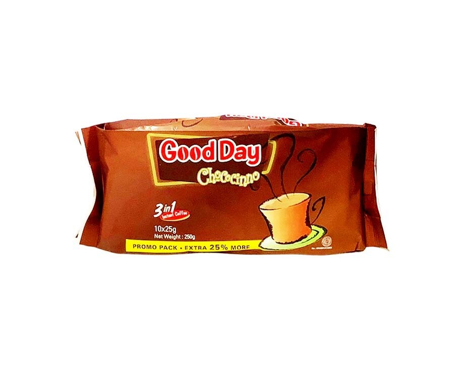 Good Day 3-in-1 Instant Coffee Chococinno (10 Packs x 25g) 250g