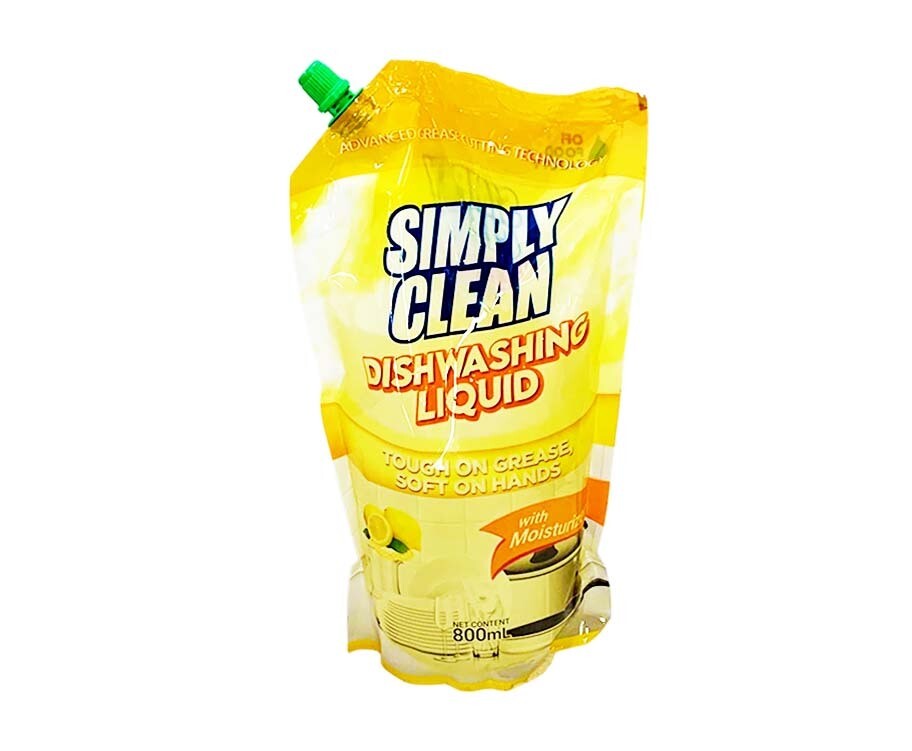 Simply Clean Dishwashing Liquid with Moisturizer 800mL